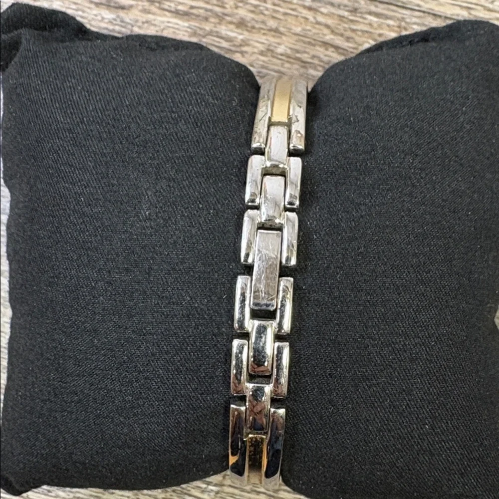 ✨ Amritron “Now” Diamond Accent Two-Tone Bracelet Watch ✨